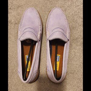 Keds Women's Lavender Suede Penny Loafers